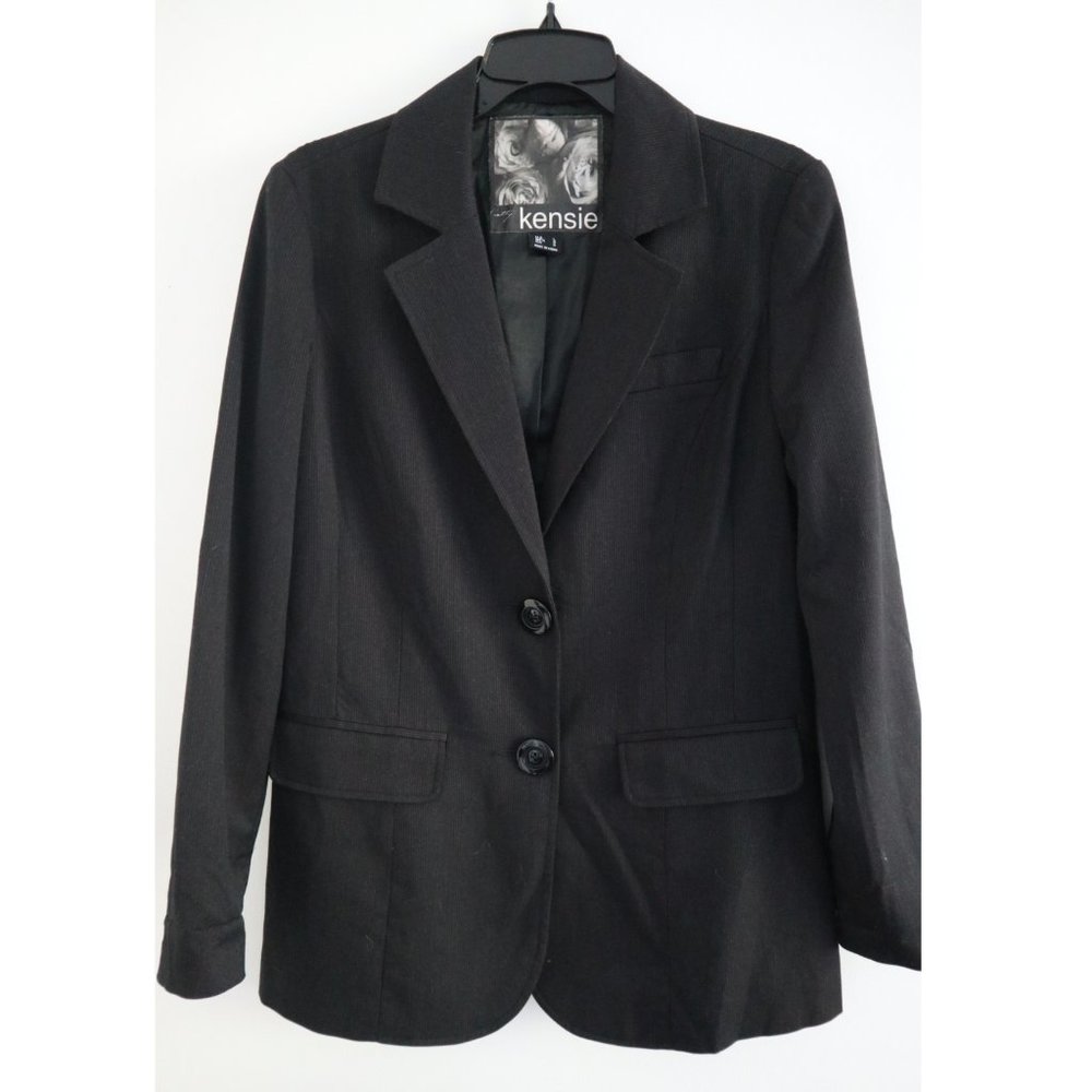 Kensie Pin Stripe Blazer - Picture 2 of 15